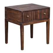 Boho Wooden Bedside Table - Lighting.co.za