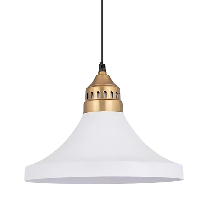 Tarina White and Gold Pendant Light