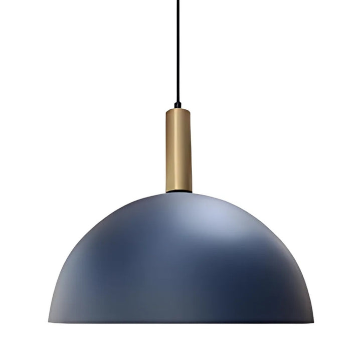 Perova Royale Midnight Blue and Gold Pendant Light