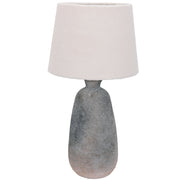 Palma Grey Ceramic and Fabric Shade Table Lamp - Lighting.co.za