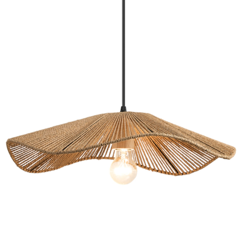 Fleur Natural String Rattan Pendant Light - Lighting.co.za