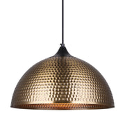Brooklyn Beaten Antique Brass Pendant Light - Lighting.co.za