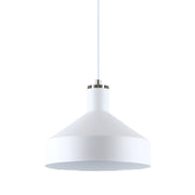 Helga Black | White Metal Shade Pendant Light - Lighting.co.za
