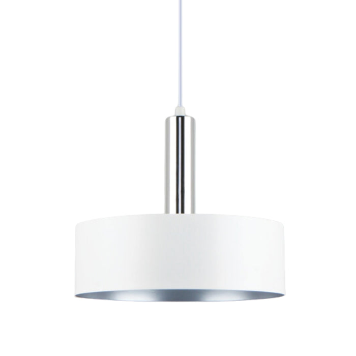 Moda Black Gold | White Silver Metal Shade Pendant Light