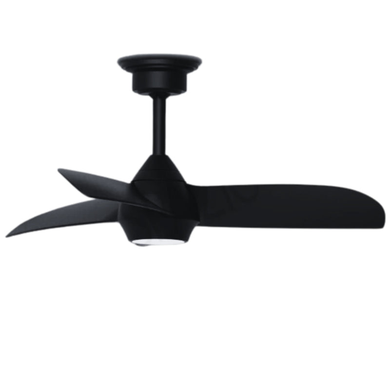 Fan-Tastic 3 Blade Black or White LED Ceiling Fan - Lighting.co.za