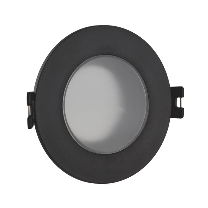 Novia Black | White GU10 90mm Bathroom Downlight