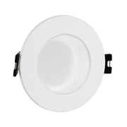 Novia Black | White GU10 90mm Bathroom Downlight - Lighting.co.za