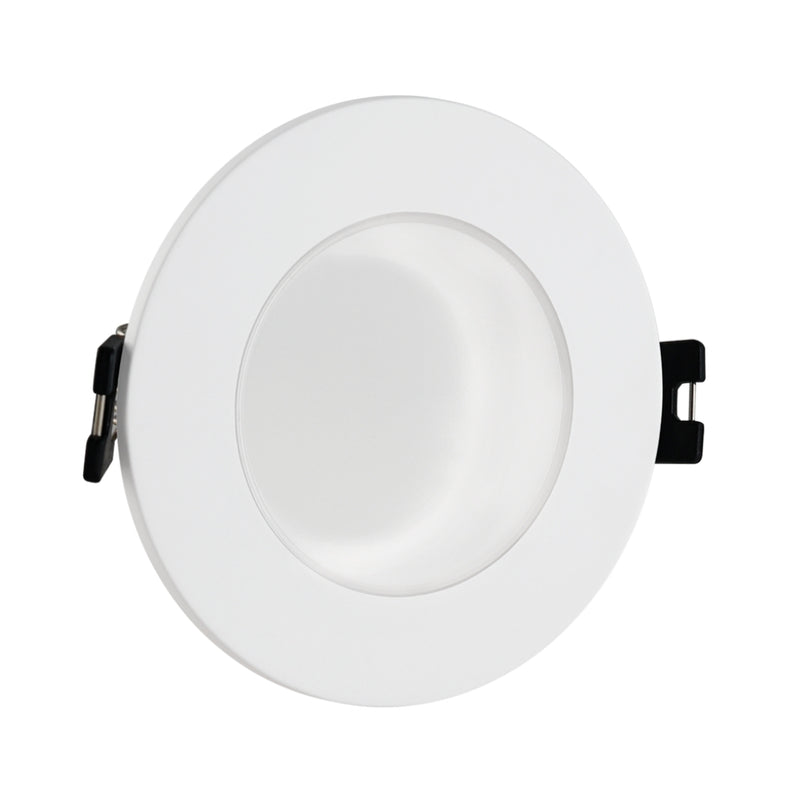 Novia Black | White GU10 90mm Bathroom Downlight - Lighting.co.za