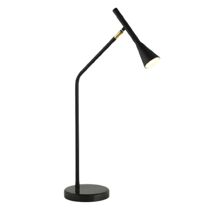 Mercia Black and Gold Desk Lamp