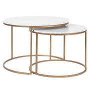 Moore Black or Gold Nesting Coffee Table Set - Lighting.co.za