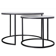 Moore Black or Gold Nesting Coffee Table Set - Lighting.co.za