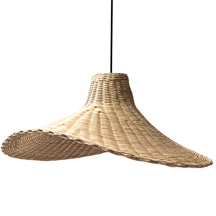 Ada Natural Rattan Cane Pendant Light