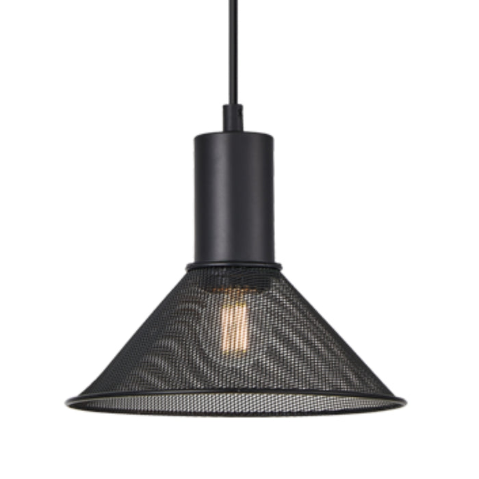 Era Black Mesh Pendant Light