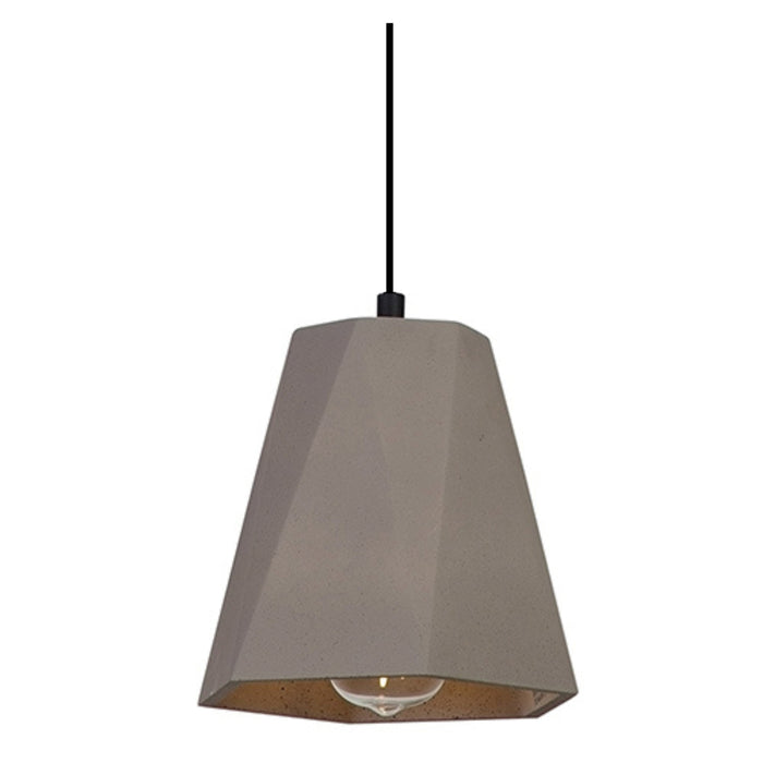 Burke Angular Stone Pendant Light