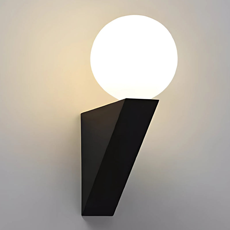 Slant Black or White Wall Light - Lighting.co.za