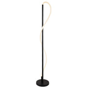 Tubo Black and Flex White Rope CCT LED Floor Lamp - Lighting.co.za