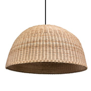 Boma Dome Natural Wicker Pendant Light - Lighting.co.za