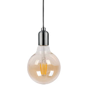 Dito Style 3 Black | Silver | Copper Cord Set Pendant Light - Lighting.co.za