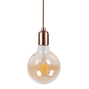 Dito Style 3 Black | Silver | Copper Cord Set Pendant Light - Lighting.co.za
