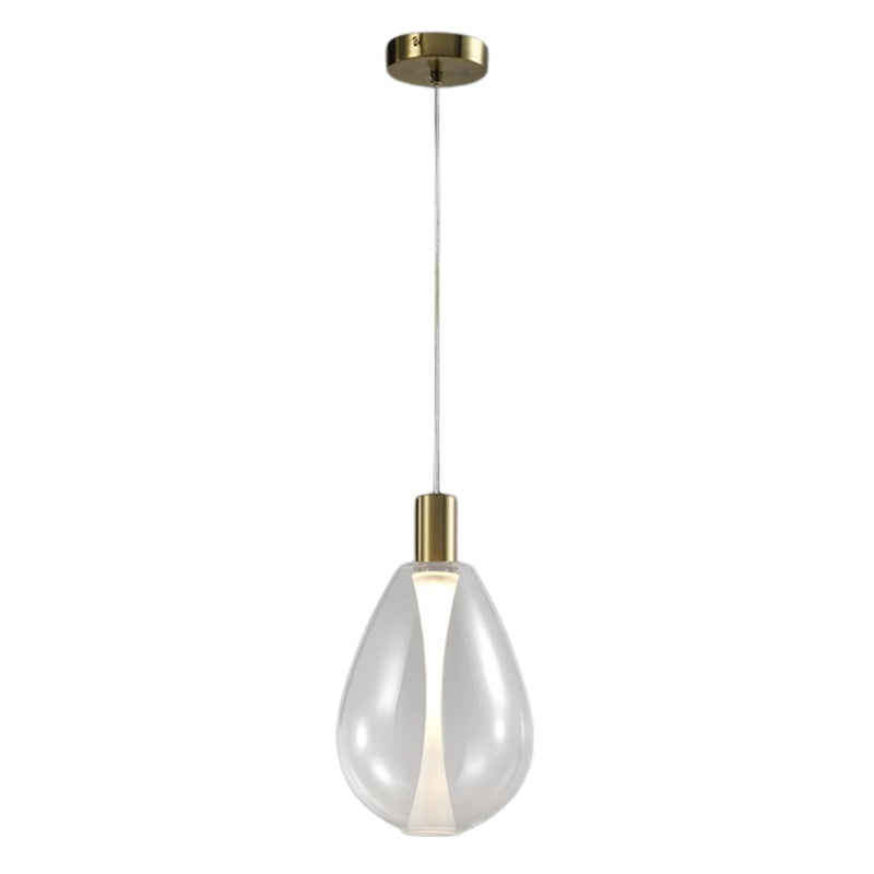 Balloon Drop Smoke | Amber | Clear Glass LED Pendant Light 2 Sizes - Lighting.co.za
