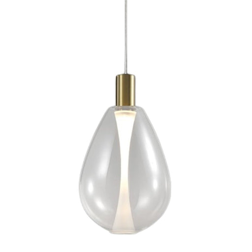 Balloon Drop Smoke | Amber | Clear Glass LED Pendant Light 2 Sizes - Hanging Lights - Lighting.co.za