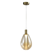 Balloon Drop Smoke | Amber | Clear Glass LED Pendant Light 2 Sizes - Lighting.co.za