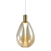 Balloon Drop Smoke | Amber | Clear Glass LED Pendant Light 2 Sizes - Lighting.co.za