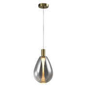 Balloon Drop Smoke | Amber | Clear Glass LED Pendant Light 2 Sizes - Lighting.co.za