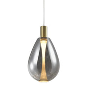 Balloon Drop Smoke | Amber | Clear Glass LED Pendant Light 2 Sizes - Lighting.co.za