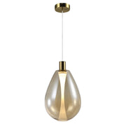 Balloon Drop Smoke | Amber | Clear Glass LED Pendant Light 2 Sizes - Lighting.co.za