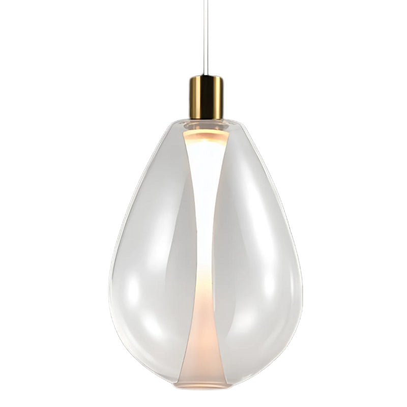 Balloon Drop Smoke | Amber | Clear Glass LED Pendant Light 2 Sizes - Lighting.co.za