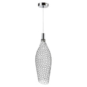 Fusion Mesh Long Gold | Black | Chrome LED Pendant Light 2 Sizes - Lighting.co.za