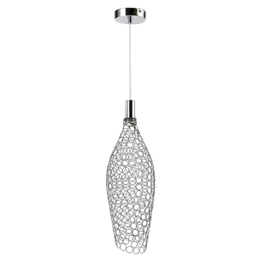 Fusion Mesh Long Gold | Black | Chrome LED Pendant Light 2 Sizes - Hanging Lights - Lighting.co.za