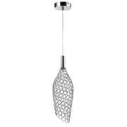 Fusion Mesh Long Gold | Black | Chrome LED Pendant Light 2 Sizes - Lighting.co.za