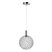 Fusion Mesh Ball Gold | Black | Chrome LED Pendant Light 3 Sizes - Lighting.co.za