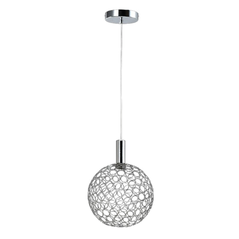 Fusion Mesh Ball Gold | Black | Chrome LED Pendant Light 3 Sizes - Lighting.co.za