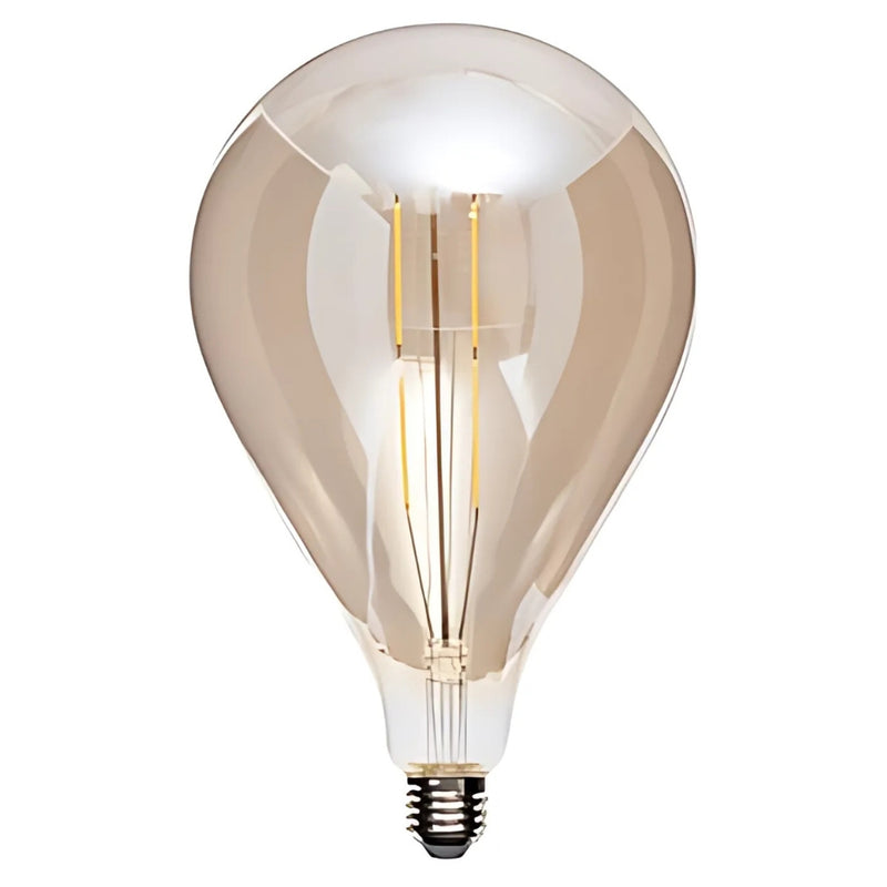 E27 Teardrop Extra Large 8W LED Vintage Fil Amber Bulb R - Lighting.co.za