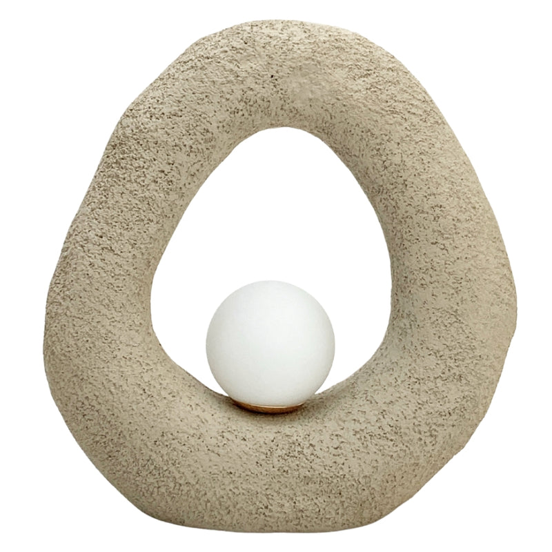 Akoya Stone Table Lamp - Lighting.co.za