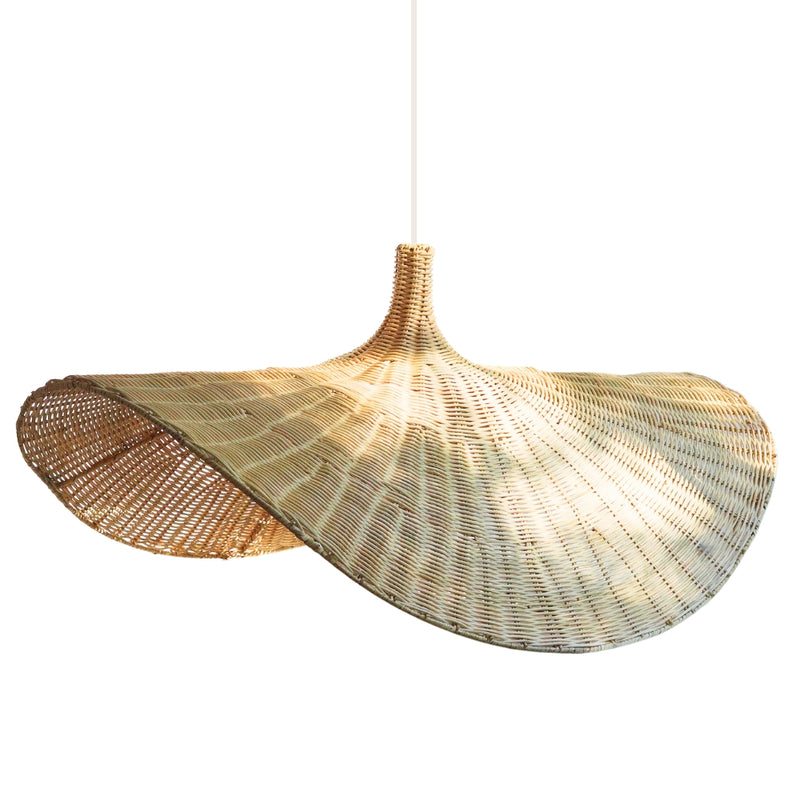 Manta Natural Rattan Pendant Light 3 Sizes - Lighting.co.za