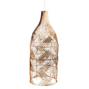 Vineyard Natural Rattan Pendant Light 3 Sizes - Lighting.co.za