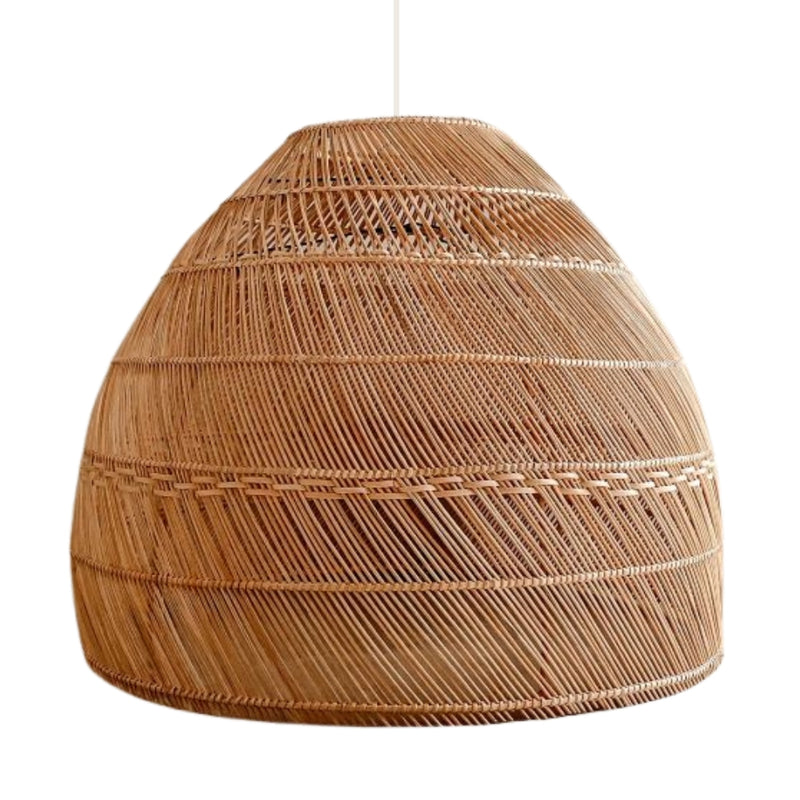 Lagoon Style 3 Natural Rattan Pendant Light - Lighting.co.za