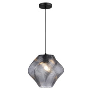 Gelato Rippled Glass Pendant Light 2 Sizes - Lighting.co.za