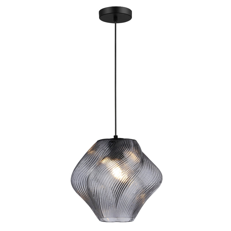 Gelato Rippled Glass Pendant Light 2 Sizes - Lighting.co.za