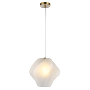Gelato Rippled Glass Pendant Light 2 Sizes - Lighting.co.za