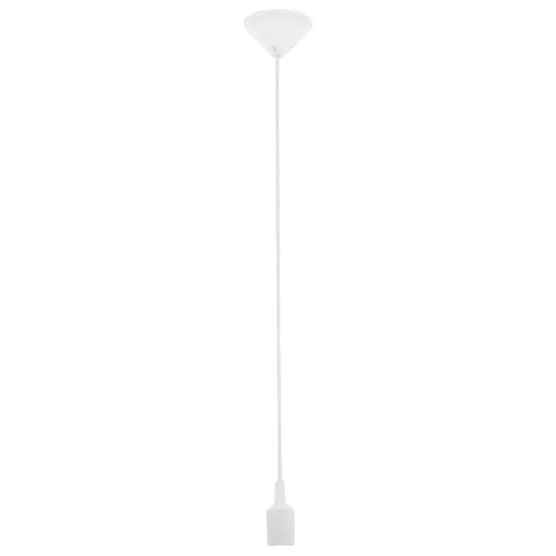 Plain Black or White Pendant Light Cord Set - Lighting.co.za