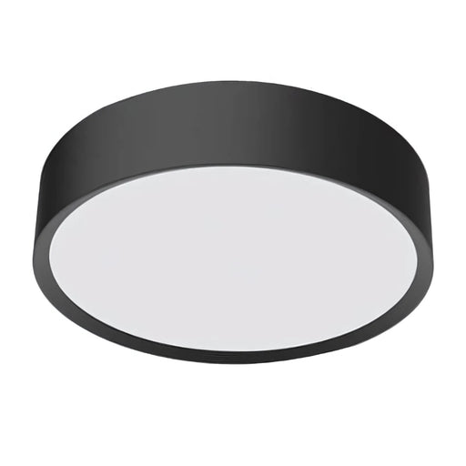 Only Black 18W CCT LED Round Outdoor Ceiling Or Wall Light - Lighting.co.za
