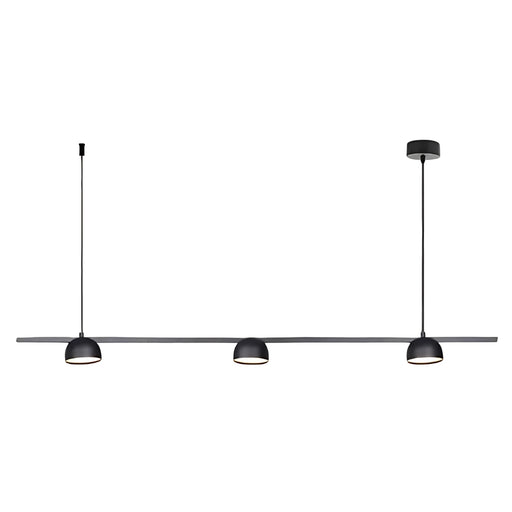 Dallas 1000 Black | Gold | White Linear LED Pendant Light - Lighting.co.za