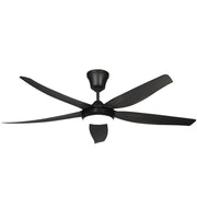 Wren 5 Blade White | Black CCT LED Ceiling Fan - Lighting.co.za