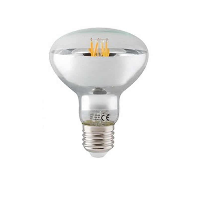 E27 R80 LED Filament 8W 2800K Bulb Non Dim E - Lighting.co.za
