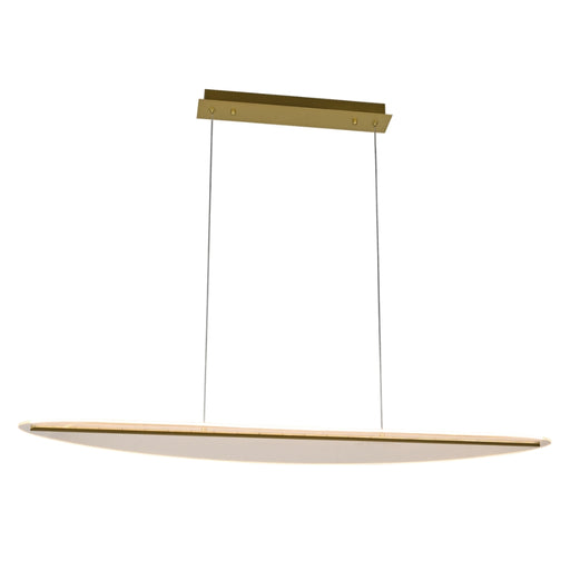 Nautilus Gold and Clear LED Pendant Light - Lighting.co.za